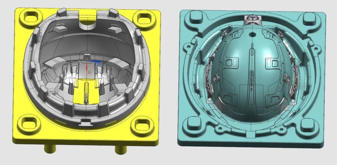 三線立式加工中心850plus機(jī)加工“頭盔模具”成新網(wǎng)紅，即將帶來(lái)一波新熱潮？(圖2)